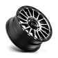 KM542 17X8 5X4.25 S-BLK MACH 38MM