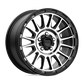 KM542 17X8 5X4.5 S-BLK MACH 35MM