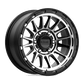 KM542 17X8.5 6X5.5 S-BLK MACH 00MM