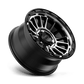 KM542 17X8.5 6X5.5 S-BLK MACH 00MM