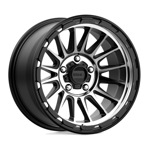KM542 17X8 5X4.25 S-BLK MACH 38MM