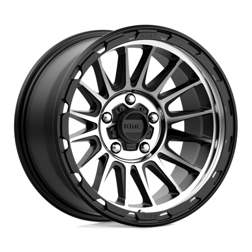 KM542 16X7 5X110 S-BLK MACH 30MM