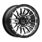 KM542 17X9 6X135 S-BLK MACH 18MM