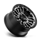 KM542 17X9 6X4.5 S-BLK MACH 18MM CB 66.1
