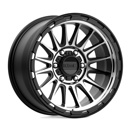 KM542 18X9 6X5.5 S-BLK MACH 18MM