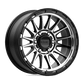 KM542 18X9 6X5.5 S-BLK MACH 00MM
