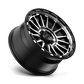 KM542 18X9 6X5.5 S-BLK MACH 18MM
