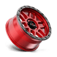 KM544 18X9 5X5.0 C-RED BLK-LP 18MM
