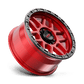 KM544 18X9 6X5.5 C-RED BLK-LP 18MM