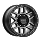 KM544 18X9 8X180 S-BLK GTCC 18MM