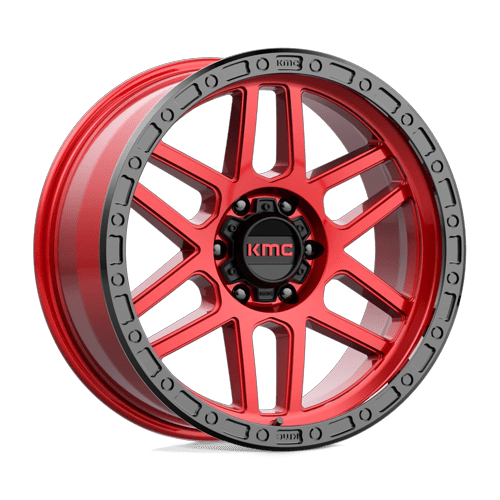 KM544 17X8.5 6X5.5 C-RED BLK-LP 00MM