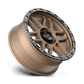 KM544 17X9 6X4.5 M-BRZ BLK LP 18 CB 66.1