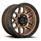 KM544 17X9 8X6.5 M-BRZ BLK LP 18MM