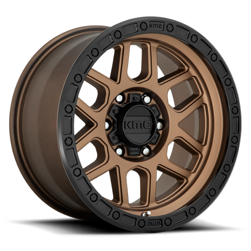 KM544 17X9 6X5.5 M-BRZ BLK LP -12MM