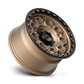 KM545 17X9 6X5.5 M-BRZ BLK LP 00MM