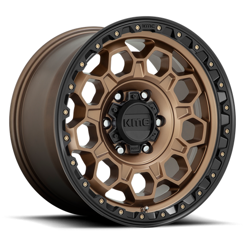 KM545 17X9 5X5.0 M-BRZ BLK LP -12MM