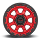 KM548 17X9 6X5.5 C-RED BLK-LP -12MM