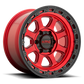 KM548 17X9 5X5.0 C-RED BLK-LP 00MM