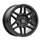 KM716 17X8 5X4.5 S-BLK 38MM
