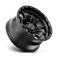 KM718 17X8.5 5X5.0 S-BLK 00MM