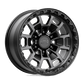 KM718 17X8.5 6X5.5 S-BLK GTCC 00MM