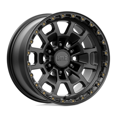KM718 17X8.5 6X135 S-BLK 00MM