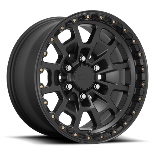 KM718 17X8.5 5X5.0 S-BLK 00MM