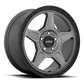 KM721 16X7 5X4.5 S-GRAY BLK LP 15MM