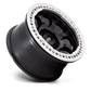RIOT BL 17X9 5X5.0 SBLK-MCH-RG -12