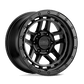 KM540 17X9 5X5.0 S-BLK -12MM