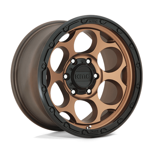 KM541 17X9 6X5.5 M-BRZ BLK LP -12MM
