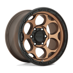 KM541 17X9 6X5.5 M-BRZ BLK LP -12MM