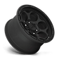 KM541 17X9 5X5.0 T-BLK -12MM