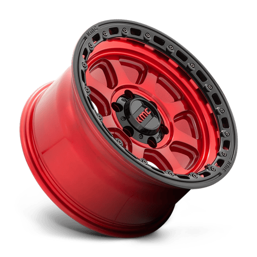 KM548 17X9 5X5.0 C-RED BLK-LP -12MM