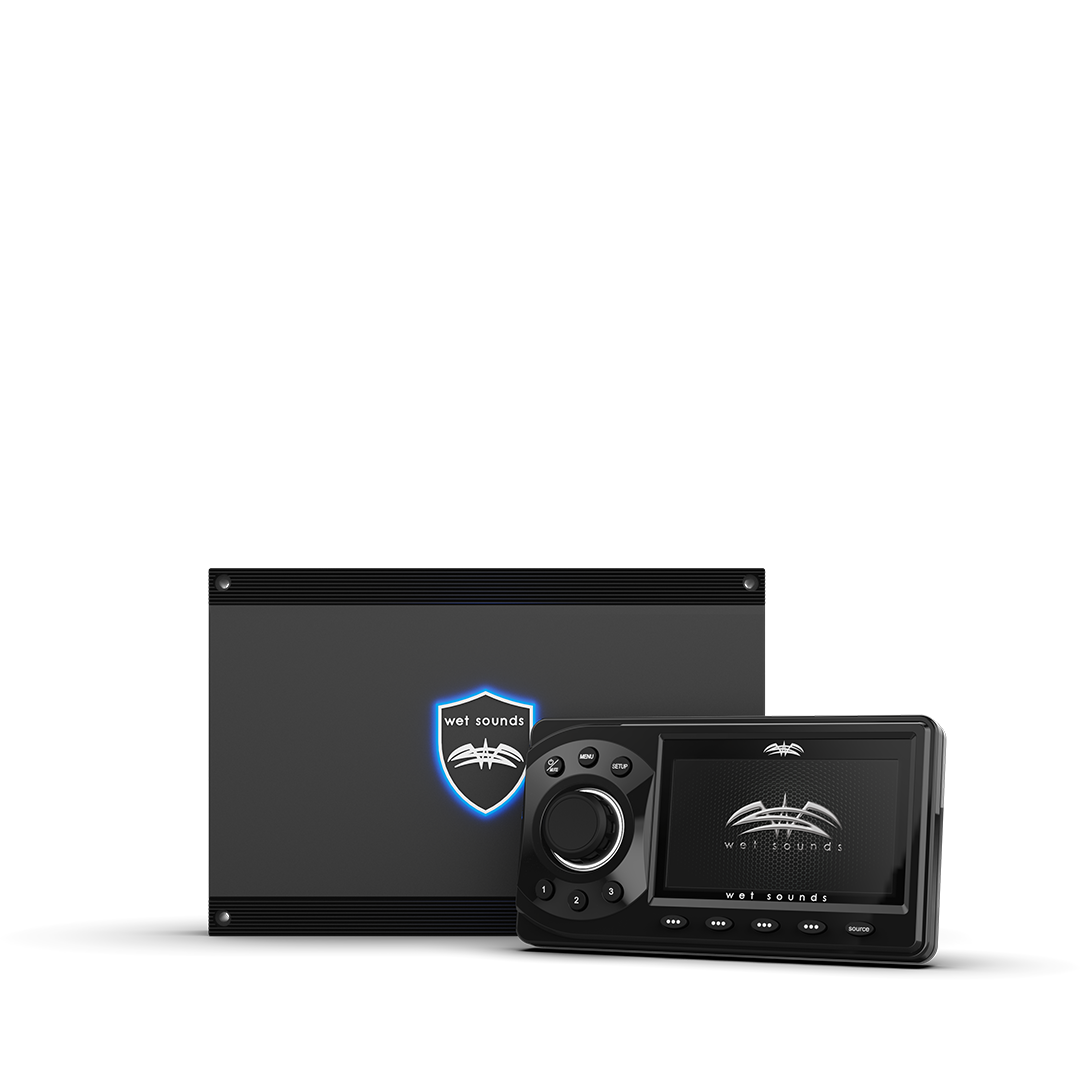 WS-MC-1 | 4-Zone Bluetooth Marine Media Center