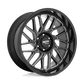 MO805 22X10 6X135 G-BLK MILL -18MM