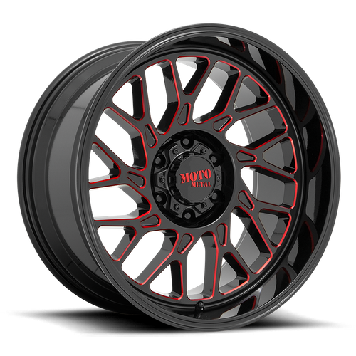 MO805 22X10 6X135 G-BLK MILL RTCC -18MM