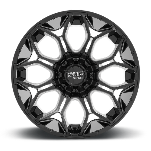 MO808 20X10 5X5.0/5.5 G-BLK MILL -18MM
