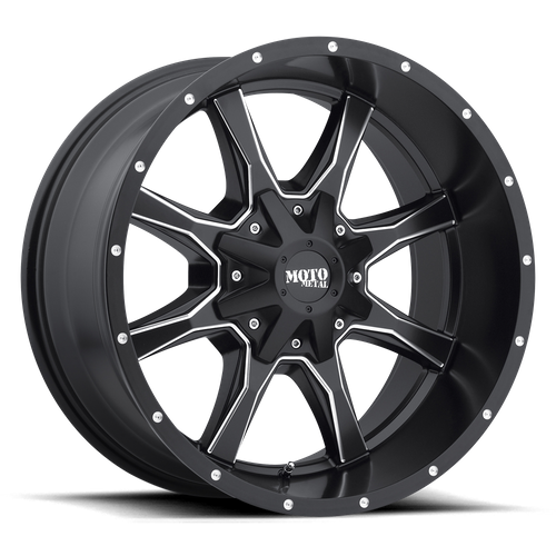 MO970 18X10 6X135/5.5 SG-BLK MILL -24MM