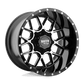 MO986 22X12 5X5.0/5.5 G-BLK MACH -44MM