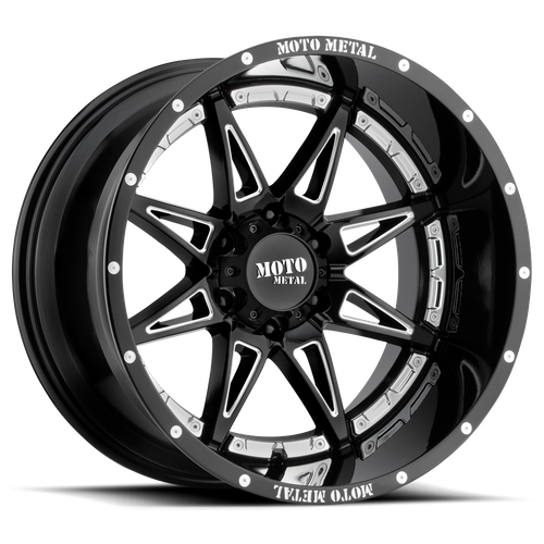 MO993 20X12 8X6.5 G-BLK MILL -44MM