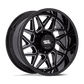 TURBINE 20X10 8X180 124 -18 G-BLK MILL