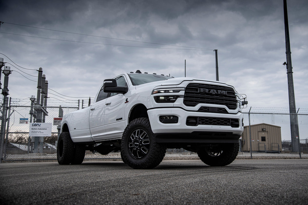 BDS Suspension 4 Inch Lift Kit w/ 4-Link | Extended Travel | Ram 3500 (25-27) 4WD | Diesel