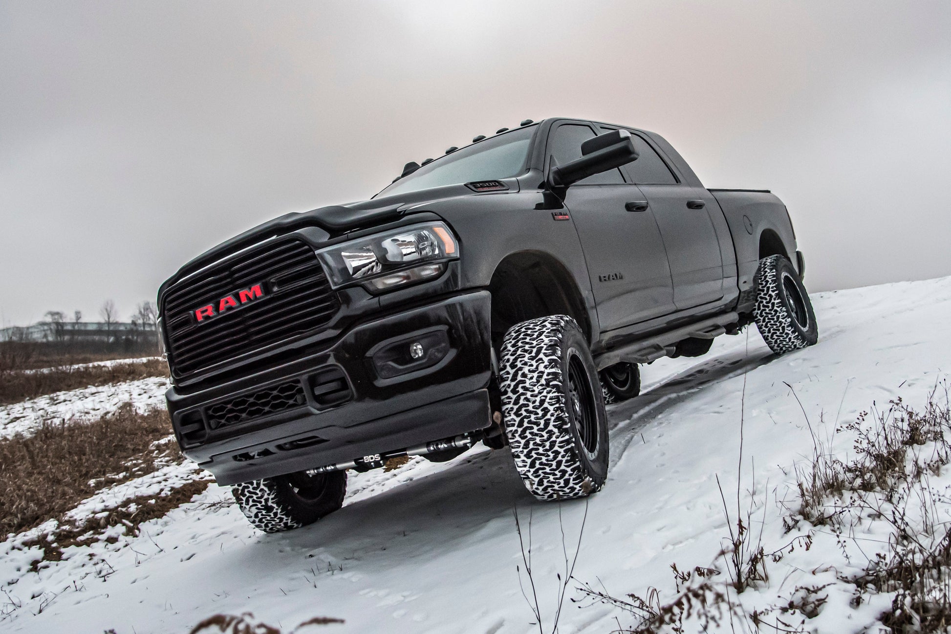 BDS Suspension 4 Inch Lift Kit w/ Radius Arm | 2 Inch Rear Block | Ram 3500 (19-24) 4WD | Diesel - Trucks R Us