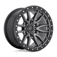 REBEL 18X9 5X5.5 78 +1 M-GMTL-BLK-RG