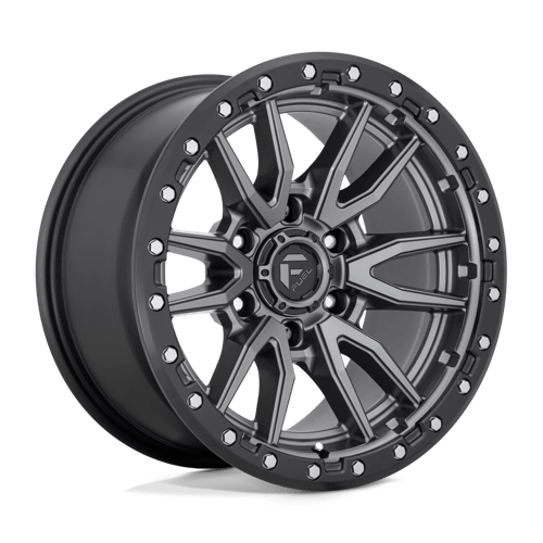 REBEL 18X9 5X5.5 78 +1 M-GMTL-BLK-RG