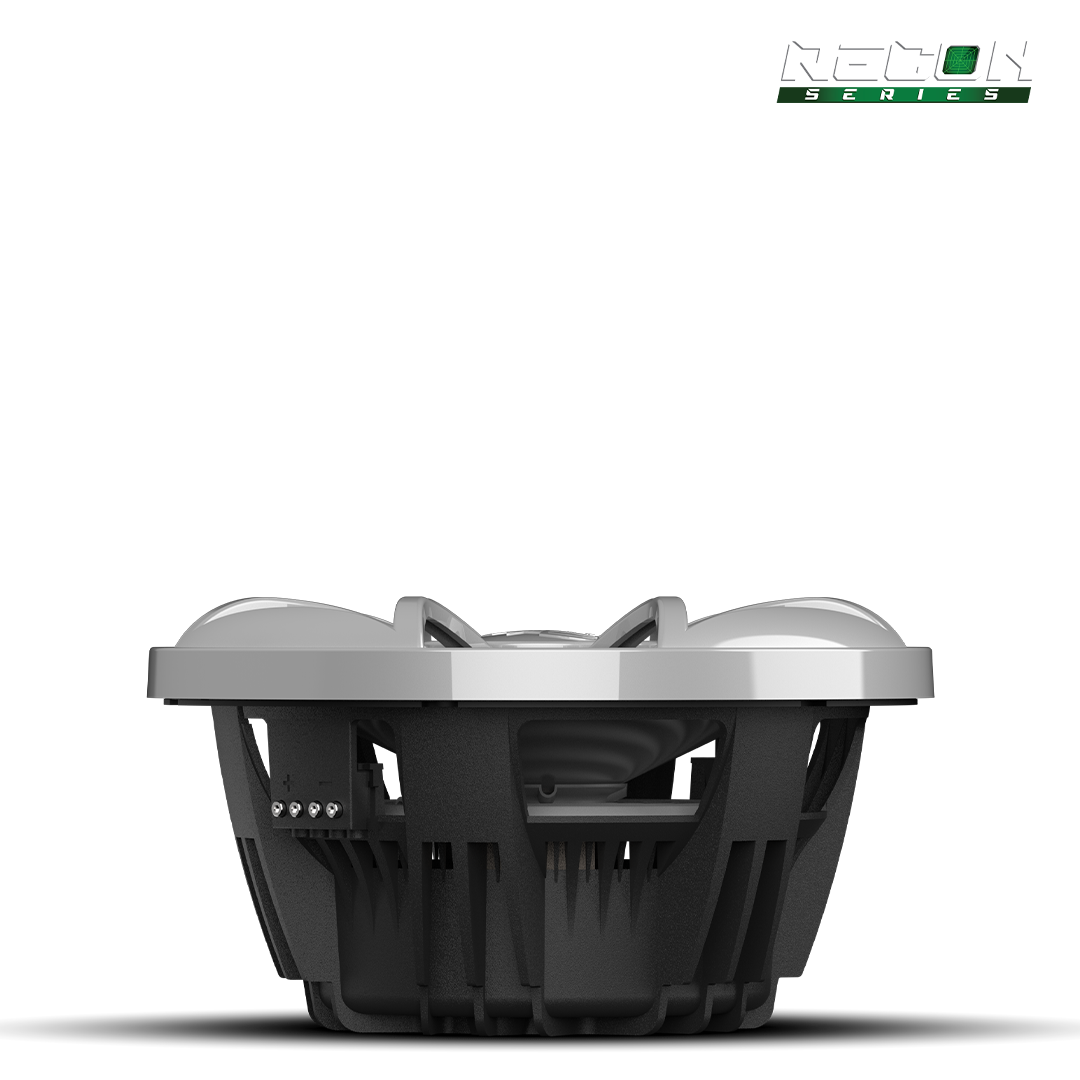 RECON 10 FA-S | 10-inch Free-air Marine Subwoofer 4Ω Black with XS Silver Grille