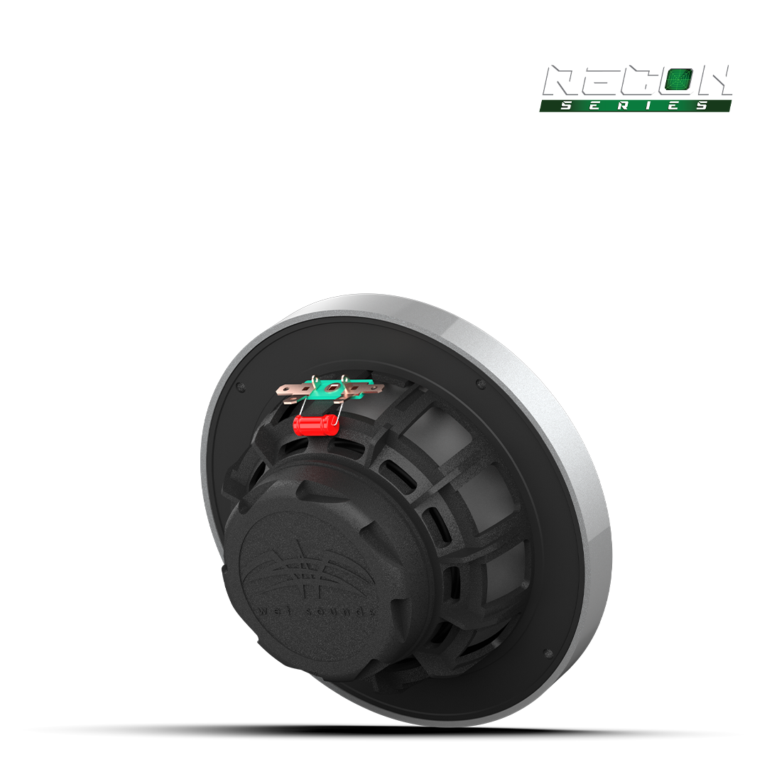 RECON 6-S RGB | 6.5-inch High-Output Component Style Coaxial Speakers w/ XS-Silver RGB Grilles