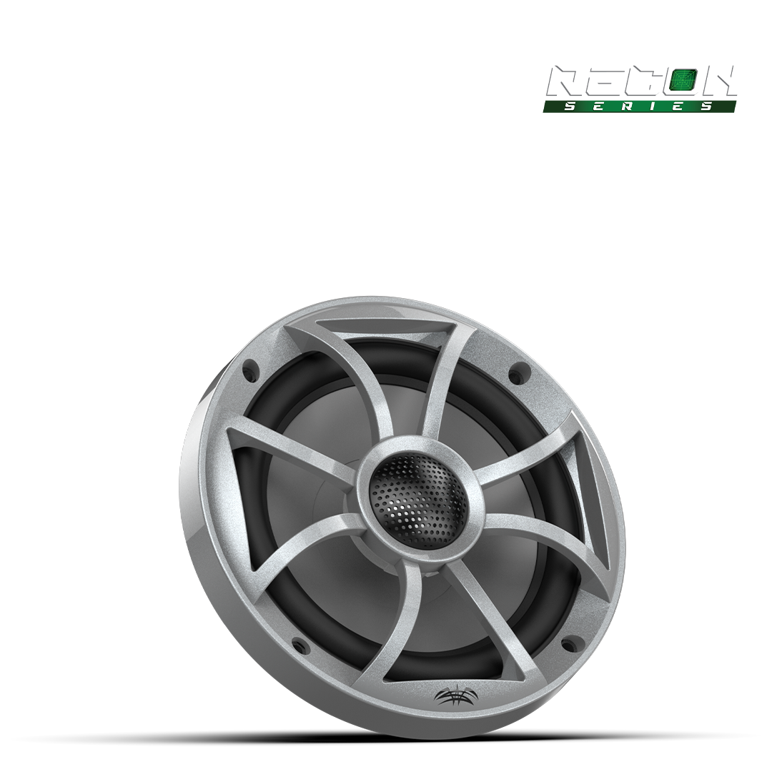 RECON 6-S | 6.5-inch High-Output Component Style Coaxial Speakers w/ XS-Silver Grilles