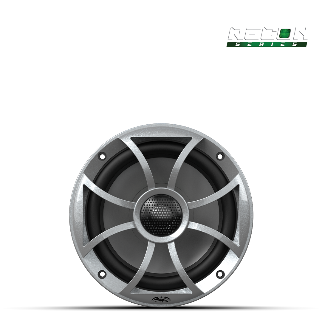 RECON 6-S | 6.5-inch High-Output Component Style Coaxial Speakers w/ XS-Silver Grilles